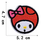 My Melody / Set 6 Parches Bordados Para Ropa De My Melody - Miniatura 4