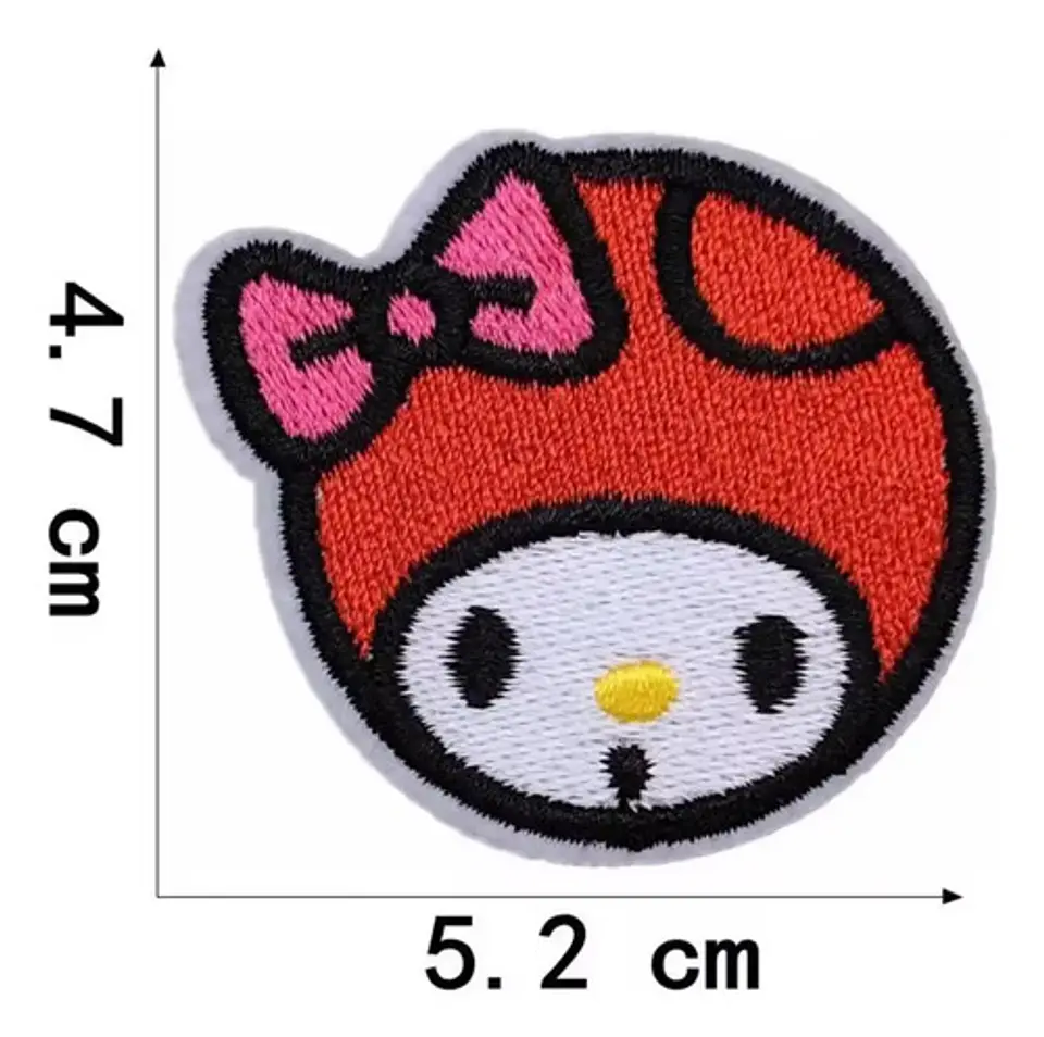 My Melody / Set 6 Parches Bordados Para Ropa De My Melody 4