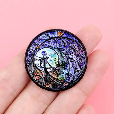 Pins De Jack Skellington / Broches Metálicos (pines)