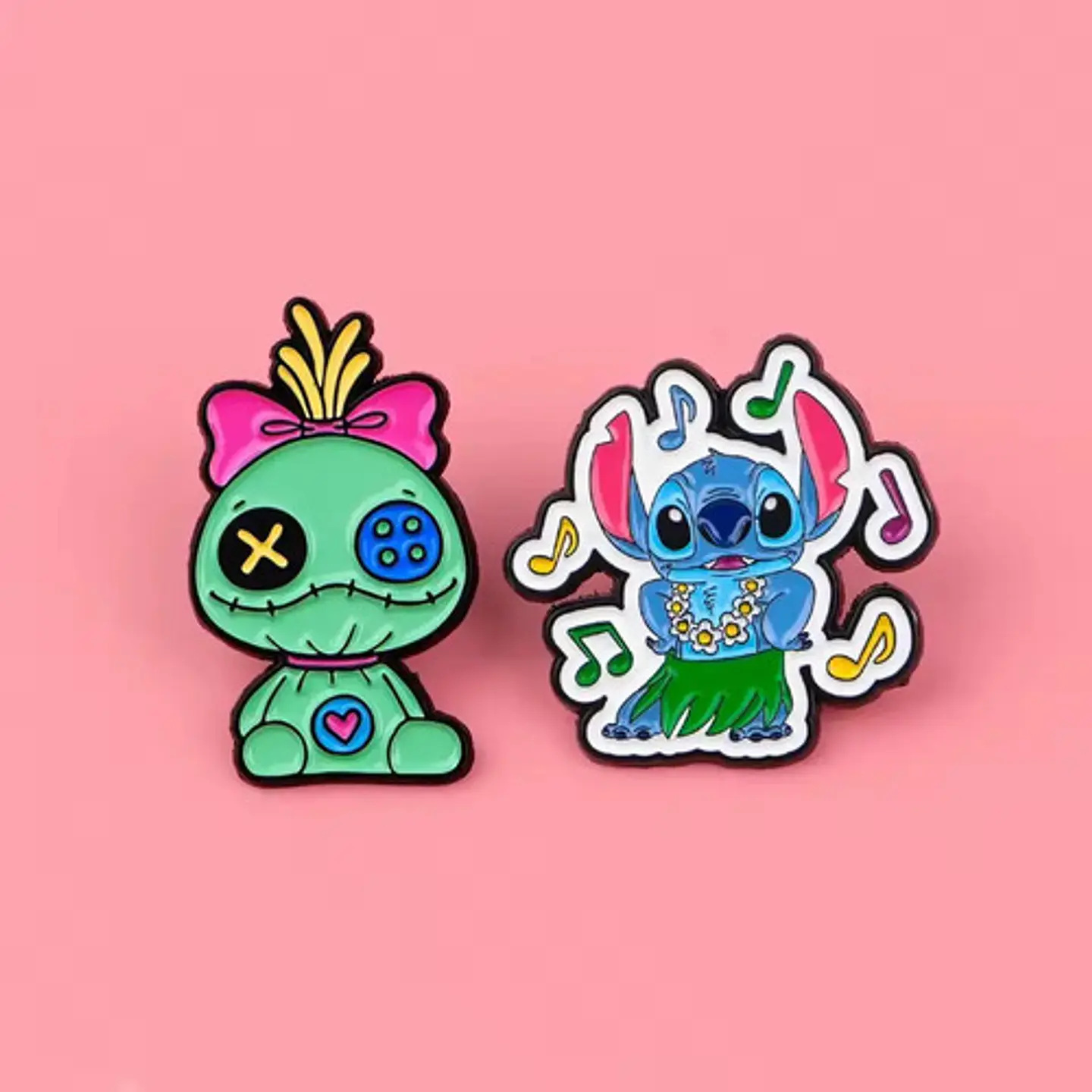 Pins De Stitch / Lilo & Stitch 2 / Pines Metálicos (broches) 7