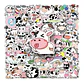 Set 100 Stickers De Vaca Kawaii / Vacas - Pegatinas - Miniatura 3