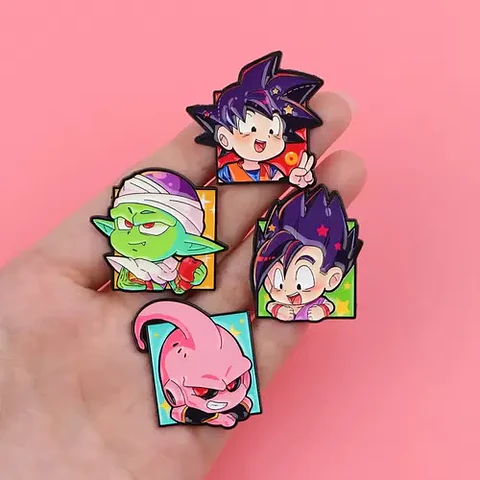 Pins De Gohan / Dragon Ball Z / Broches Metálicos (pines)