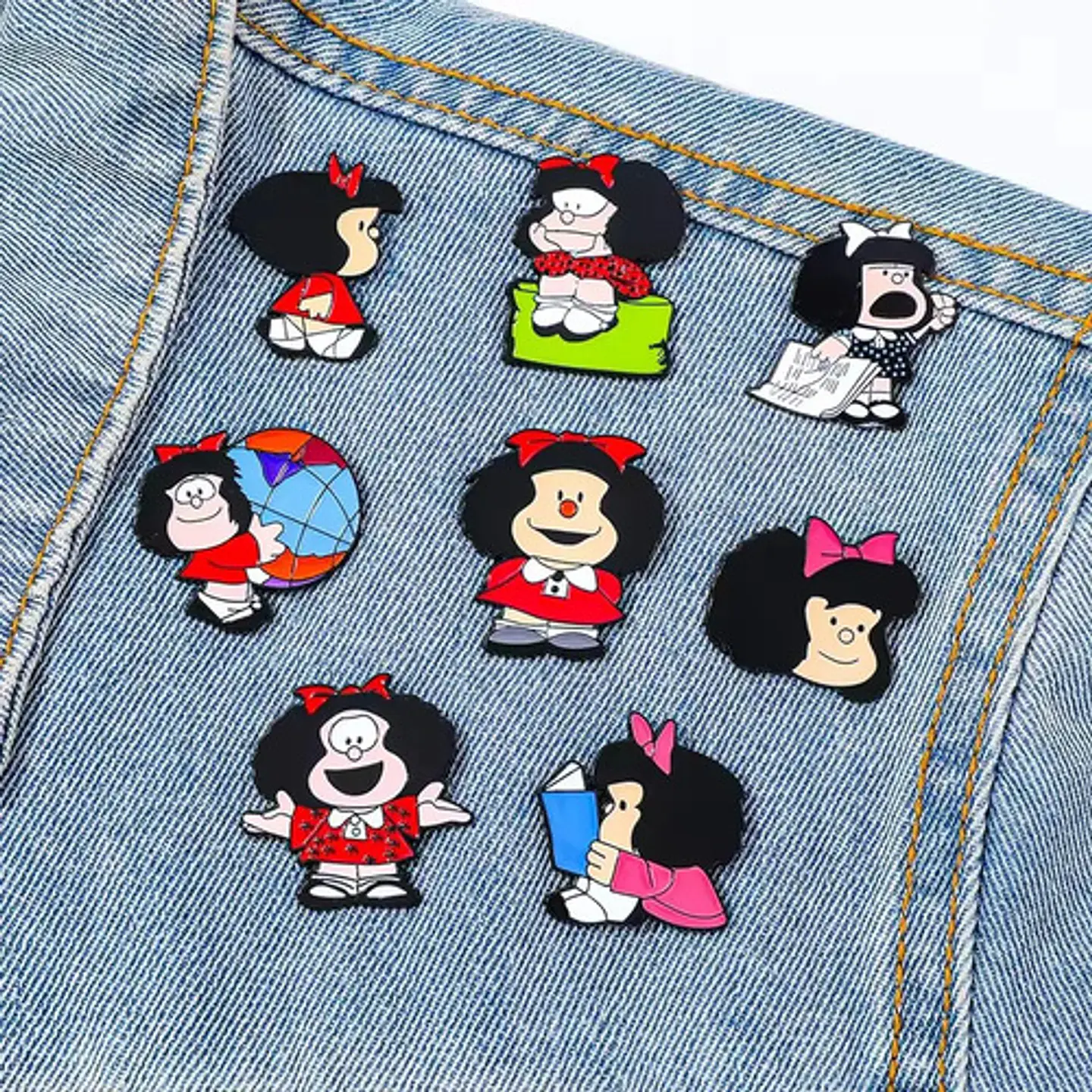 Pins De Mafalda / Mafalda / Pines Metálicos (broches) 17