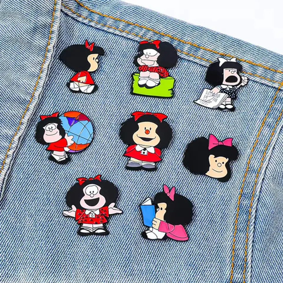 Pins De Mafalda / Mafalda / Pines Metálicos (broches) 17