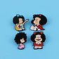 Pins De Mafalda / Mafalda / Pines Metálicos (broches) - Miniatura 21