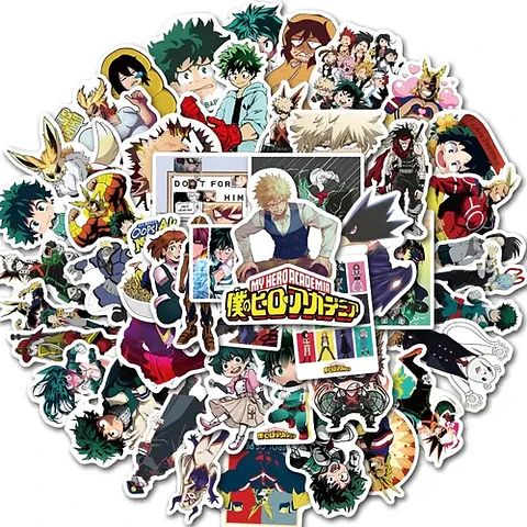 Set 100 Stickers De My Hero Academia / Stickers - Pegatinas