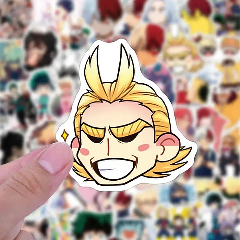 Set 100 Stickers De My Hero Academia / Stickers - Pegatinas