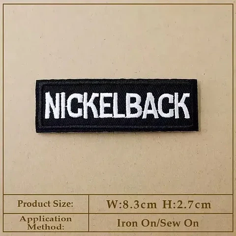 Parches Para Ropa - Nickelback / Termoadhesivo