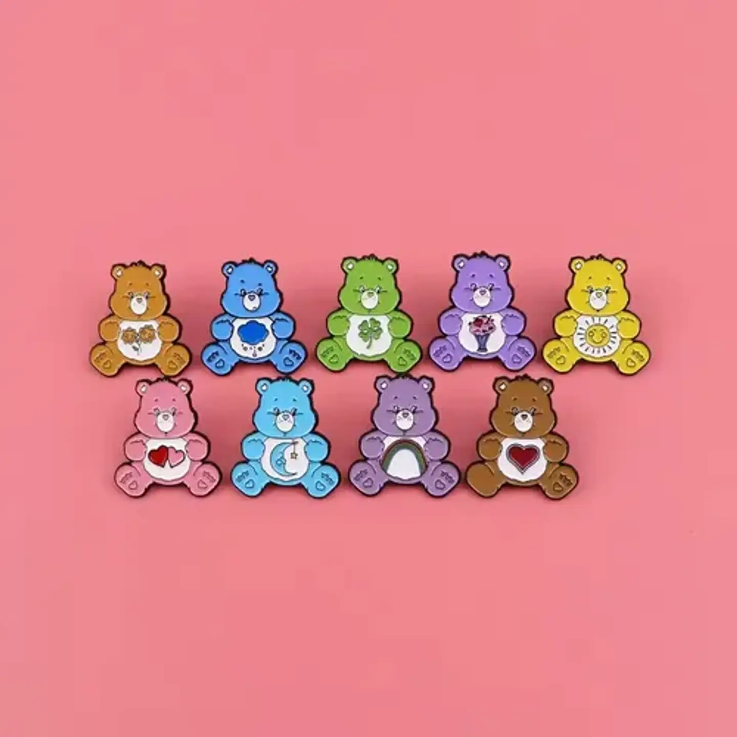 Pins De Ositos / Ositos Cariñositos / Broches Metálicos 27