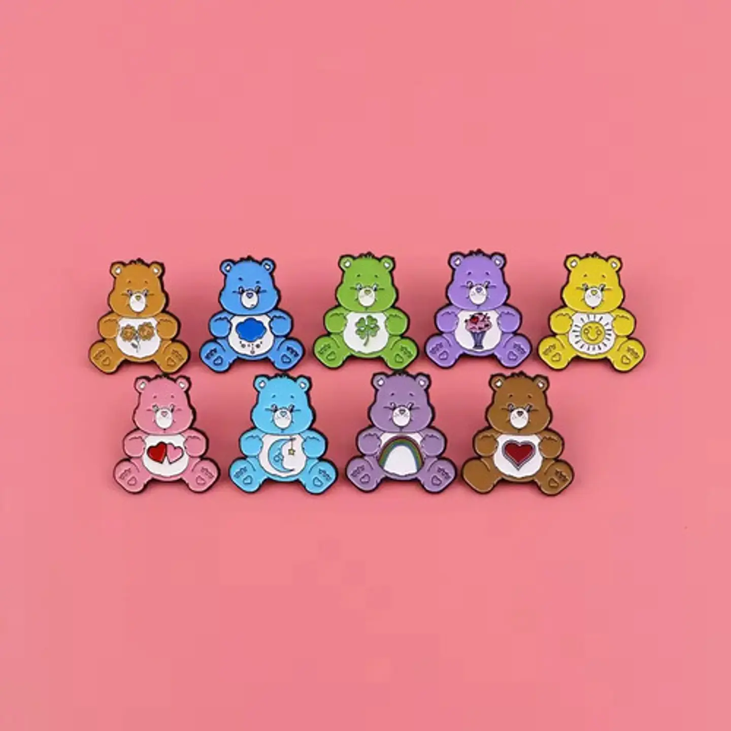 Pins De Ositos / Ositos Cariñositos / Broches Metálicos 33
