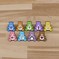 Pins De Ositos / Ositos Cariñositos / Broches Metálicos - Miniatura 35