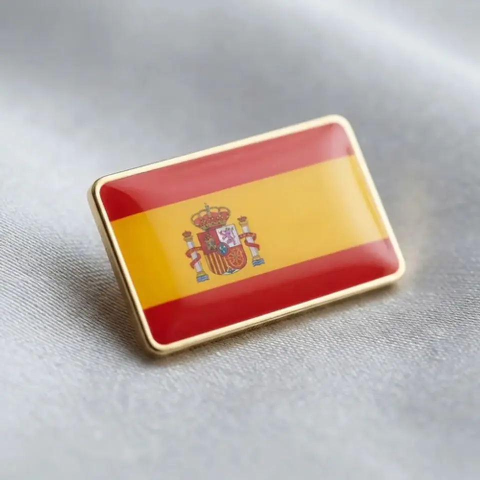Pins De Bandera Española / España / Broches Metálicos 1
