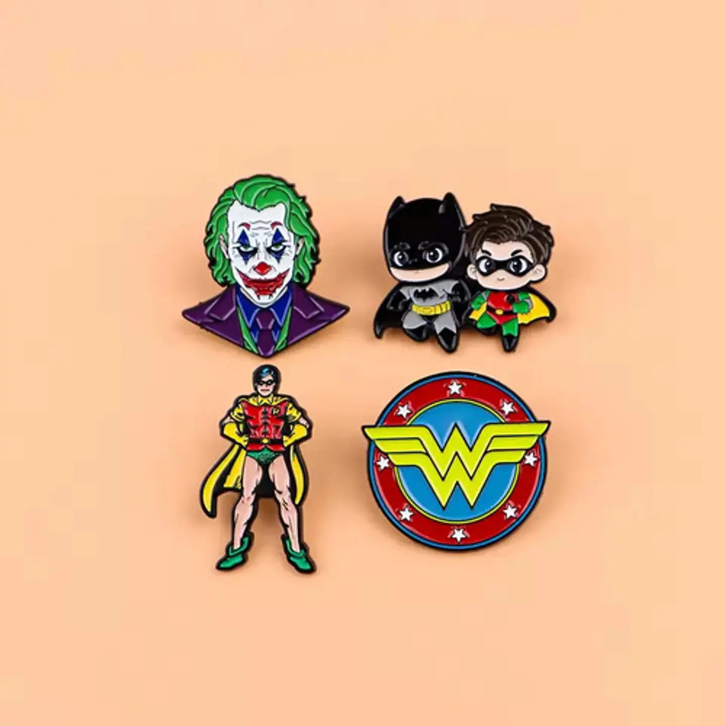 Pins De Mujer Maravilla / Dc Comics / Broches Metálicos 7