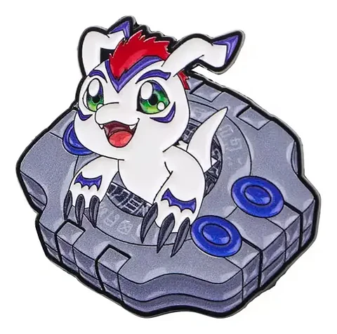 Pins De Gomamon / Digimon / Broches Metálicos (pines)