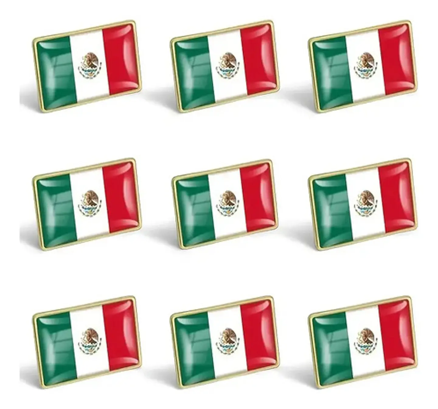 Pins De Bandera Mexicana / Mexico / Broche Metálico (pines) 1