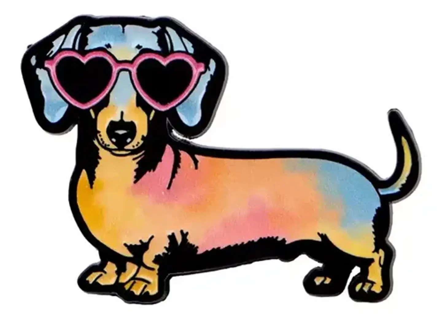 Pins De Perros Kawaii / I Love Perritos / Broche Metalico 9
