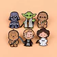 Pins De Chewbacca / Star Wars / Broches Metálicos (pines) - Miniatura 6
