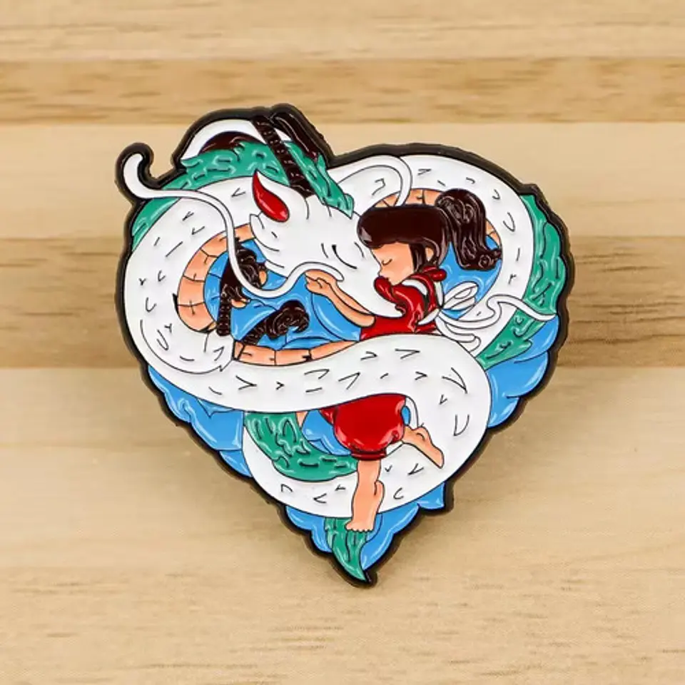 Pins De Viaje De Chihiro / Broches Metálicos (pines) 3
