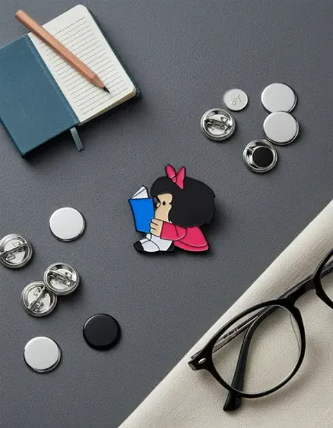 Pins De Mafalda / Mafalda / Broches Metálicos (pines)