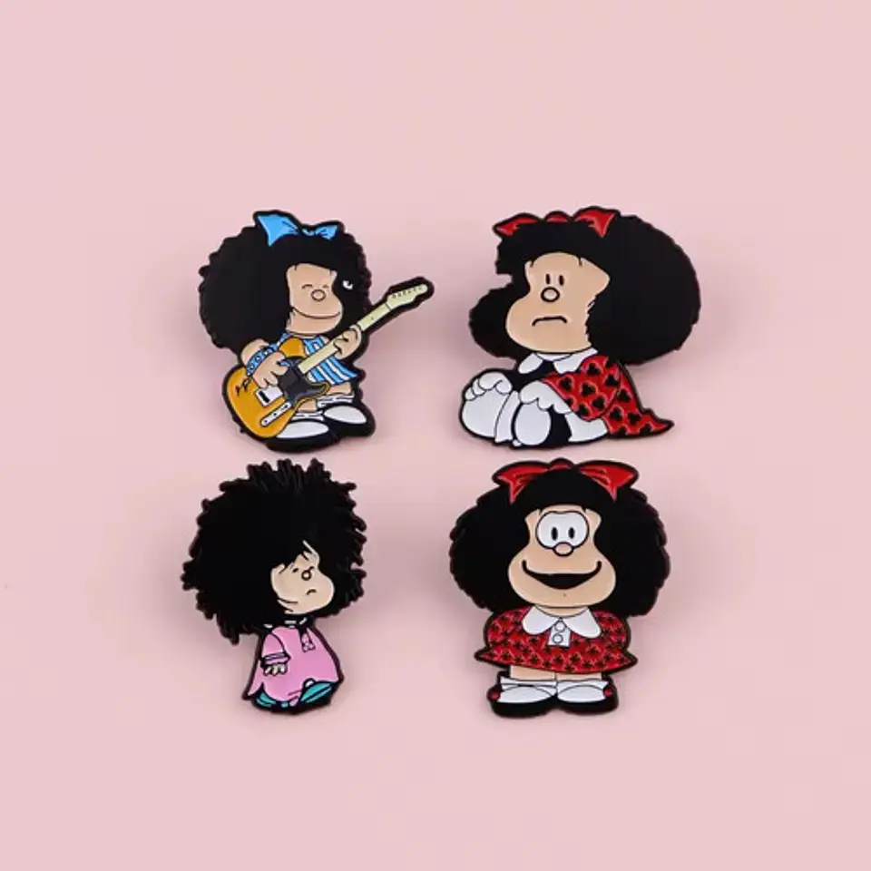 Pins De Mafalda / Mafalda / Broches Metálicos (pines) 23