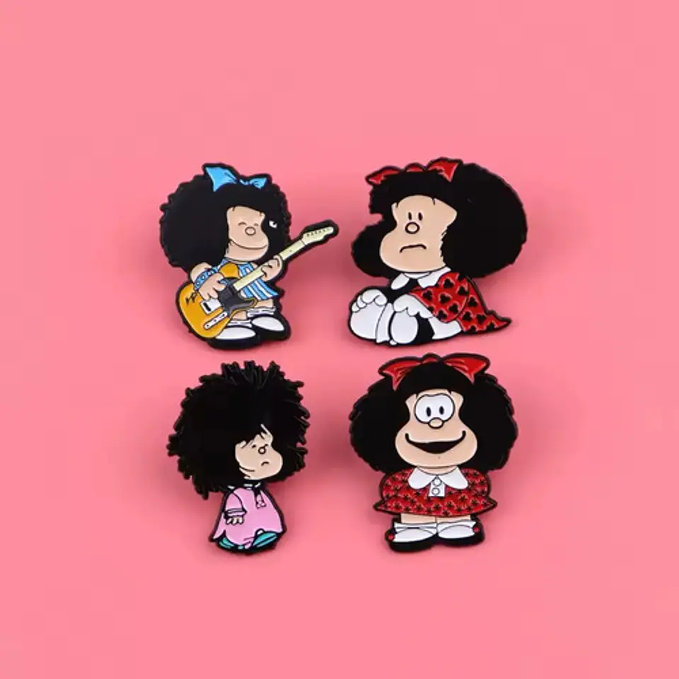 Pins De Mafalda / Mafalda / Broches Metálicos (pines) 26