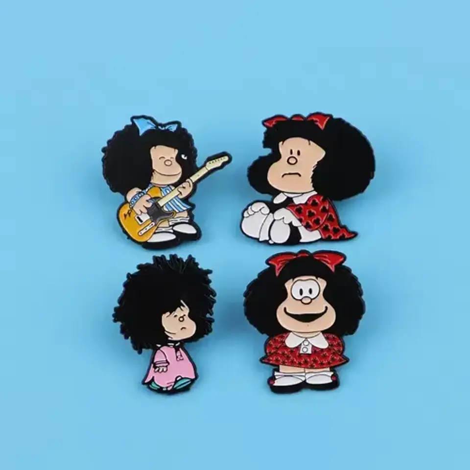 Pins De Mafalda / Mafalda / Broches Metálicos (pines) 27