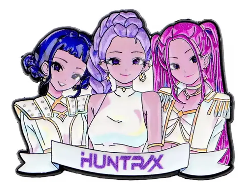 Pins De K-pop Demon Hunters / Huntrix / Broches Metálicos 5