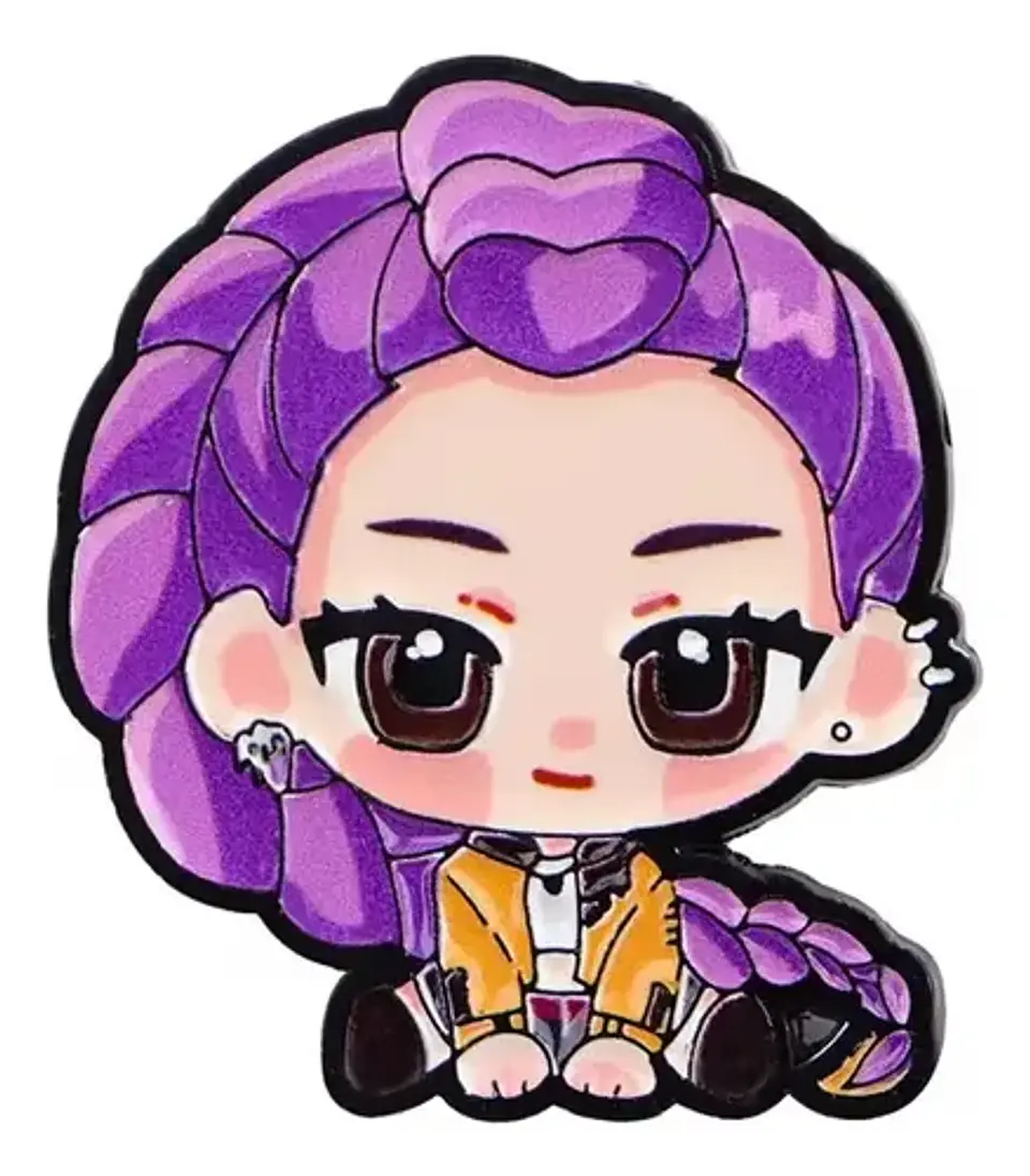 Pins De K-pop Demon Hunters / Huntrix / Broches Metálicos 11