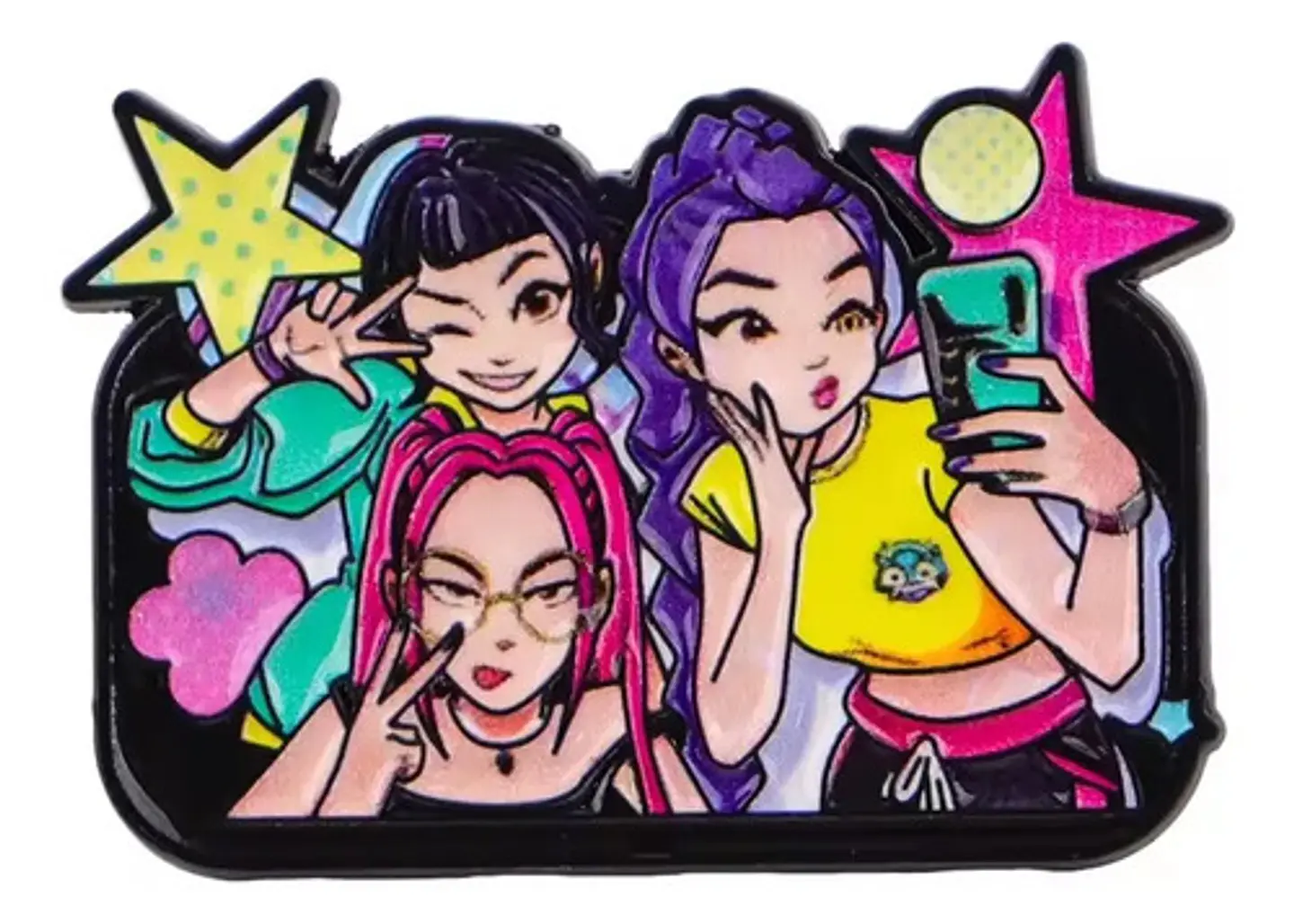 Pins De K-pop Demon Hunters / Huntrix / Broches Metálicos 20