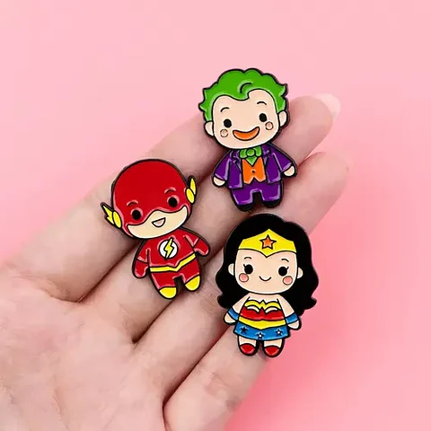 Pins De Joker / Dc Comics / Broches Metálicos (pines)