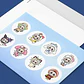 Labubu - Set De 500 Stickers / Rollo De Pegatinas - Miniatura 2