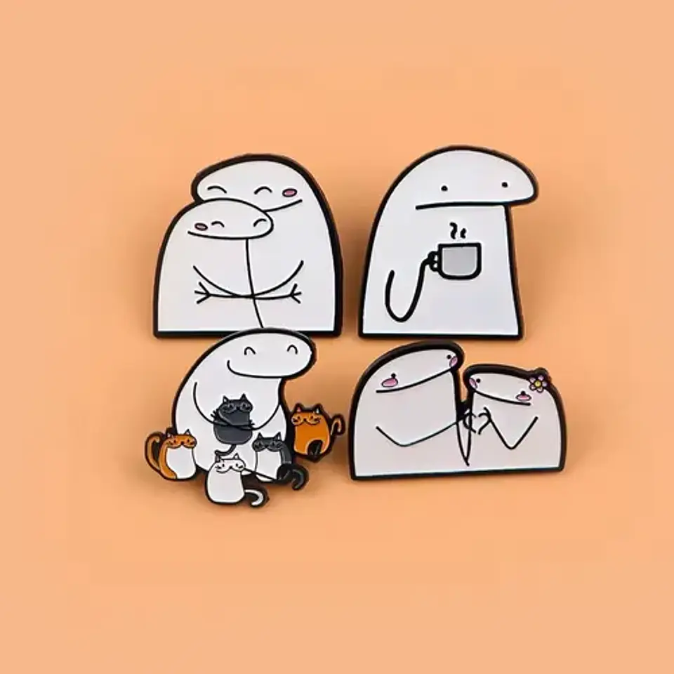 Pins De Flork El Meme / Flork / Broches Metálicos (pines) 6