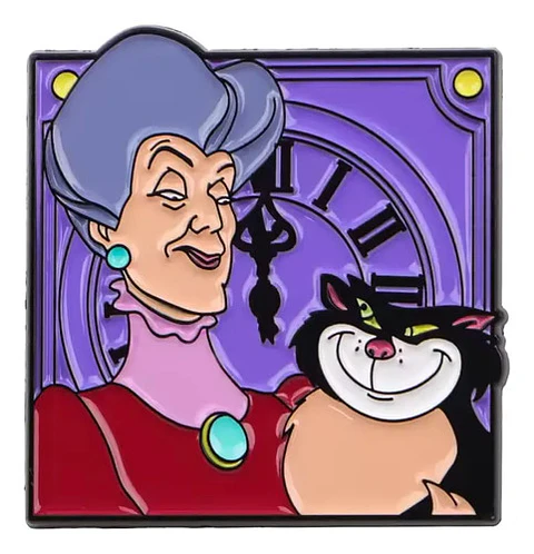 Pins De Lady Tremaine / Cenicienta / (pines) Broche Metálico