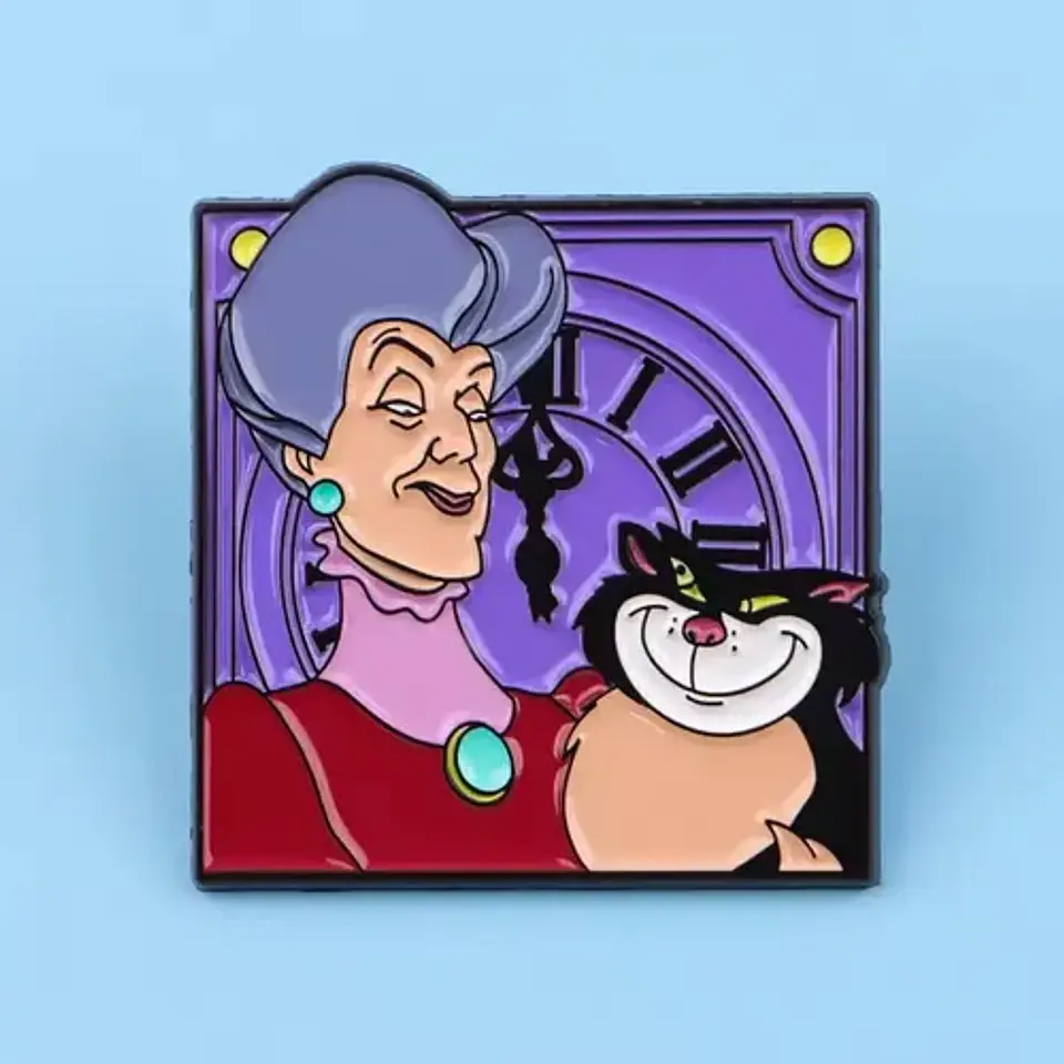 Pins De Lady Tremaine / Cenicienta / (pines) Broche Metálico 3