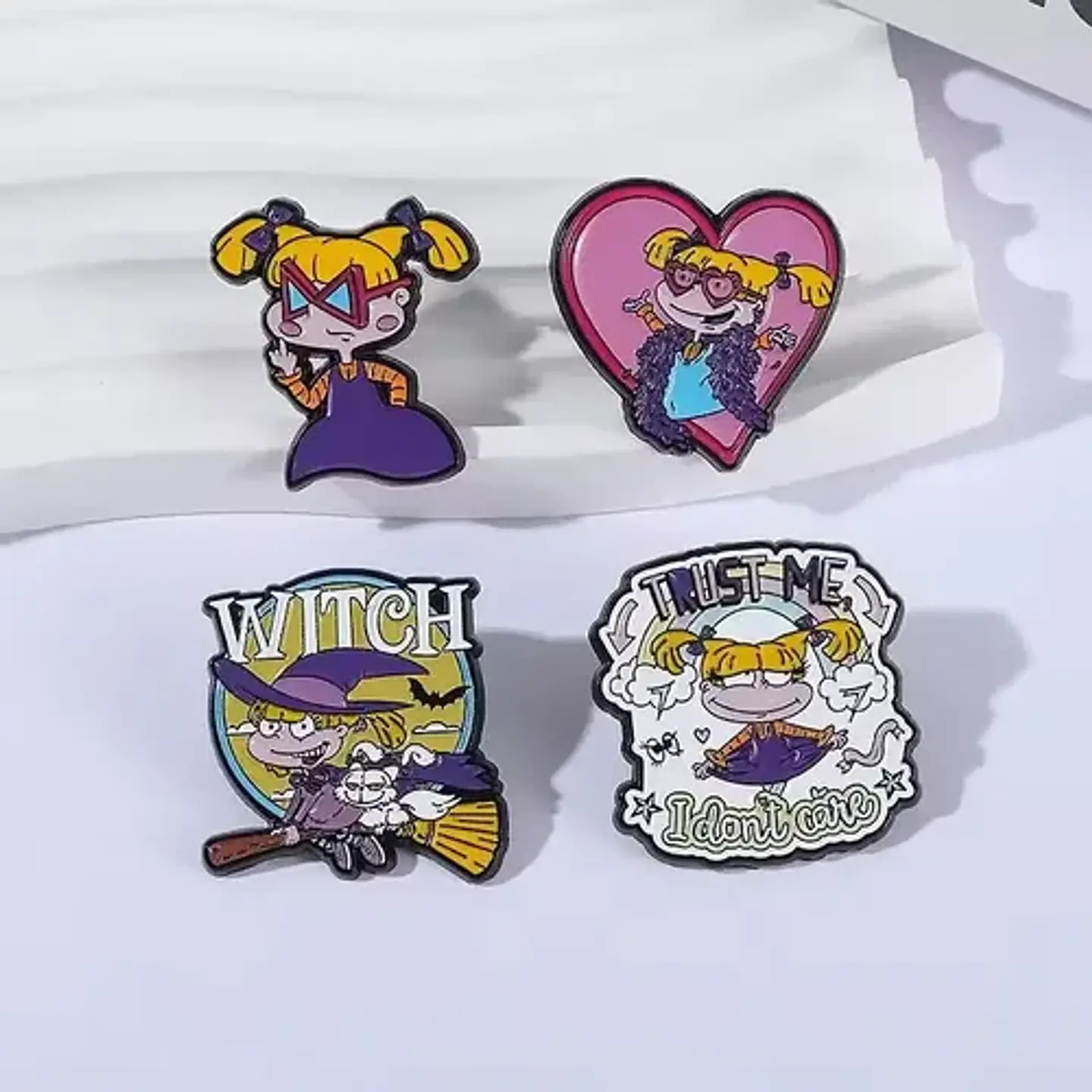 Pins Angélica Pickles / Rugrats / Pines Metálicos (broches) 3