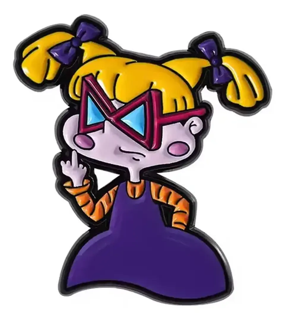 Pins Angélica Pickles / Rugrats / Pines Metálicos (broches) 11