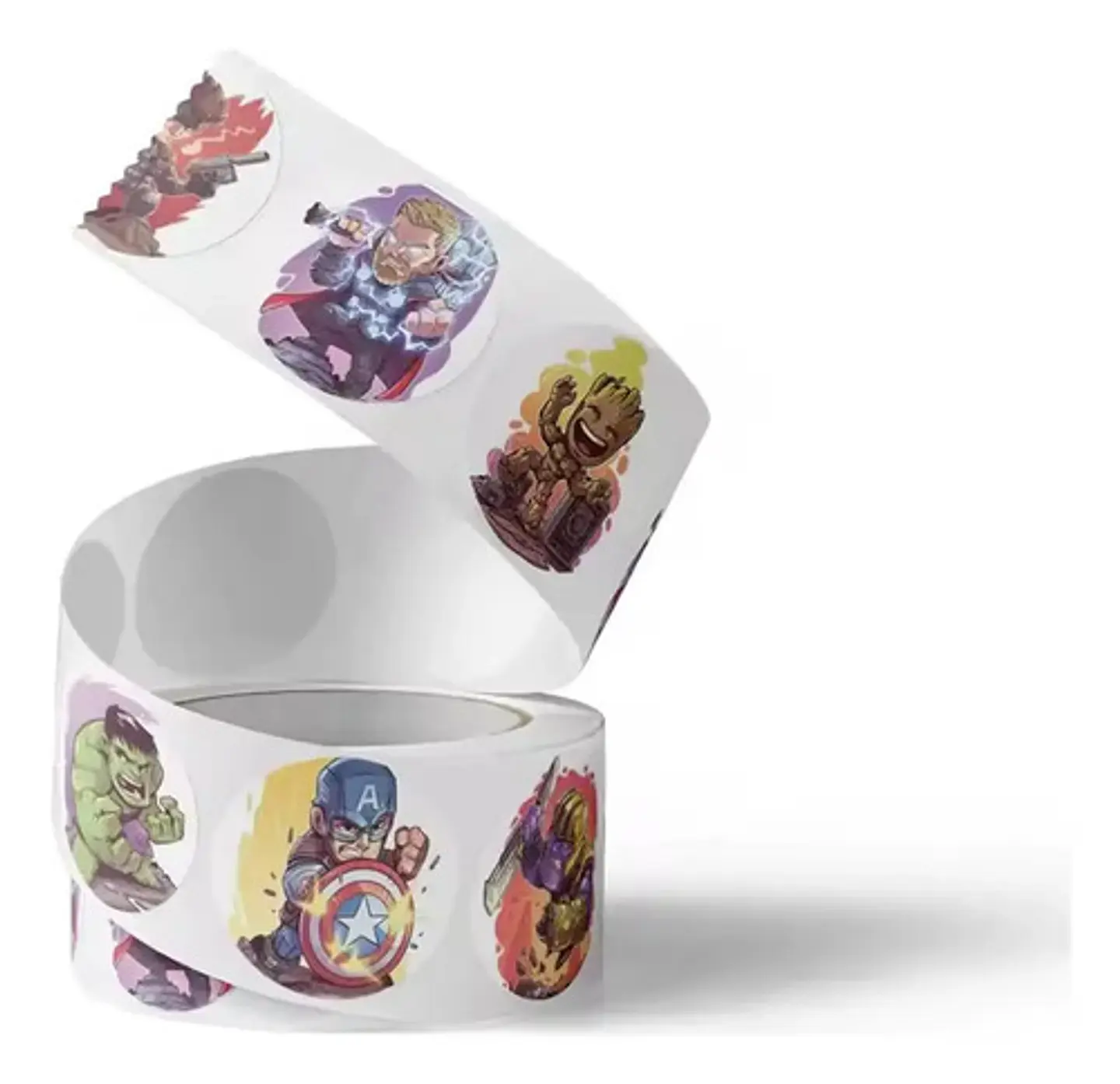 Marvel - Set De 500 Stickers / Rollo De Pegatinas 2