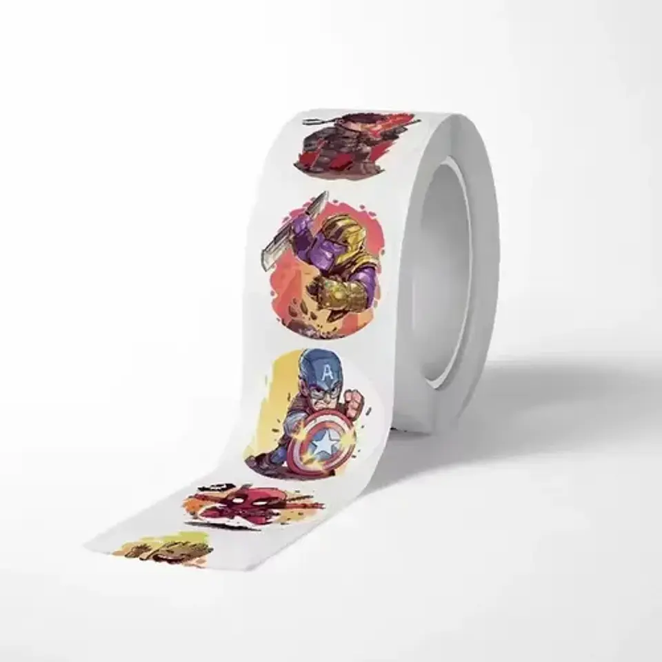 Marvel - Set De 500 Stickers / Rollo De Pegatinas 3