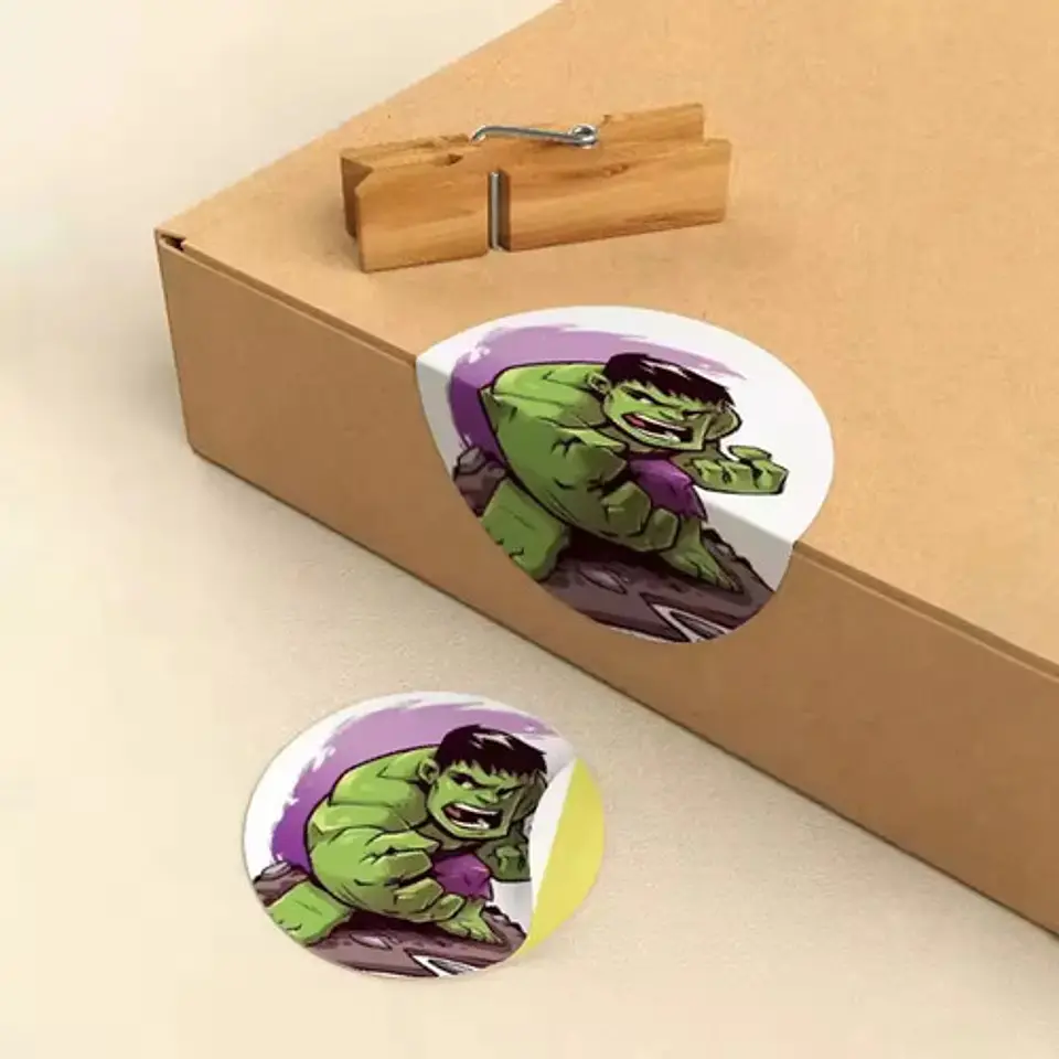 Marvel - Set De 500 Stickers / Rollo De Pegatinas 4