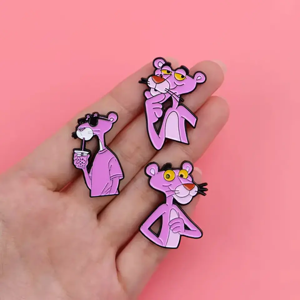 Pins De La Pantera Rosa / Broches Metálicos (pines) 15