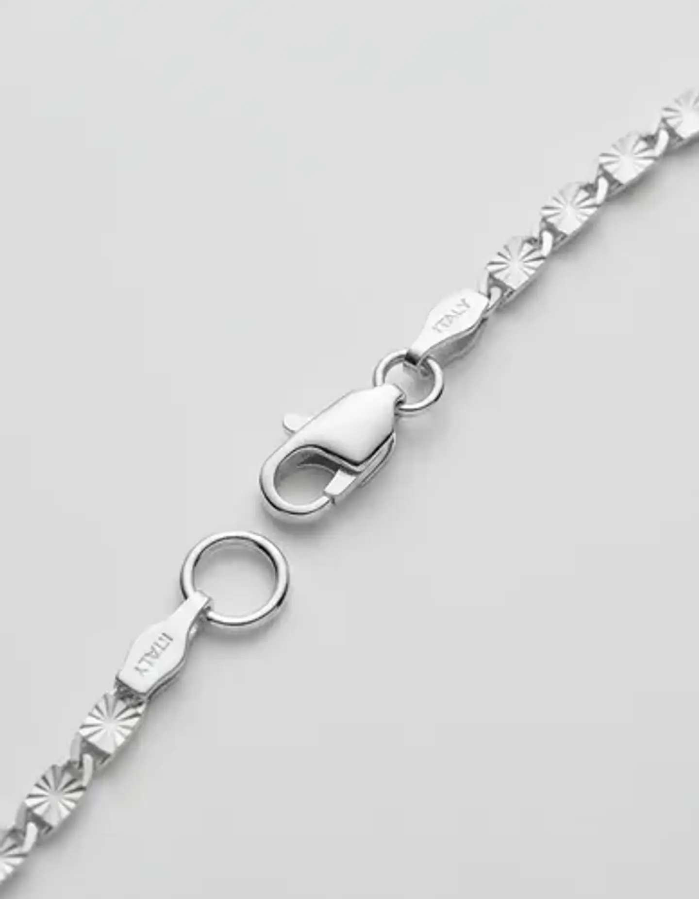 Pulsera De Plata 925 Eslabones Valentino Con Textura Dama 6