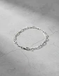 Pulsera De Plata 925 Estilo Eslabón Biselado Dama - Miniatura 1