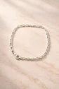 Pulsera De Plata 925 Estilo Eslabón Biselado Dama - Miniatura 7