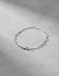 Pulsera De Plata 925 Estilo Eslabón Biselado Dama - Miniatura 8