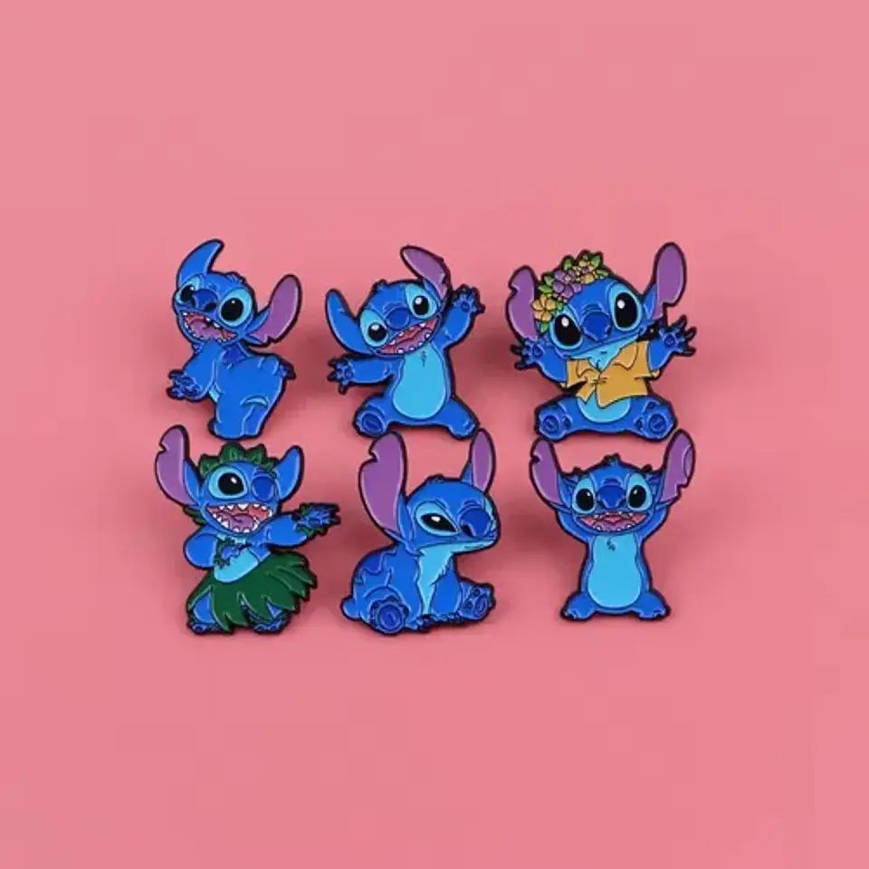 Pins De Stitch / Lilo & Stitch 2 / Broches Metálicos (pines) 15