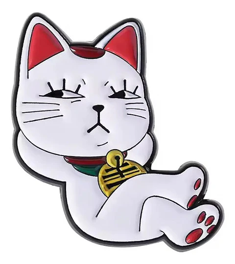 Pins De Gato De La Suerte / Gatos Gatitos / Pins Metálicos