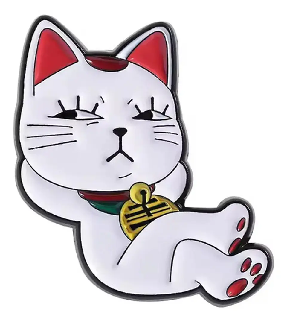 Pins De Gato De La Suerte / Gatos Gatitos / Pins Metálicos 2
