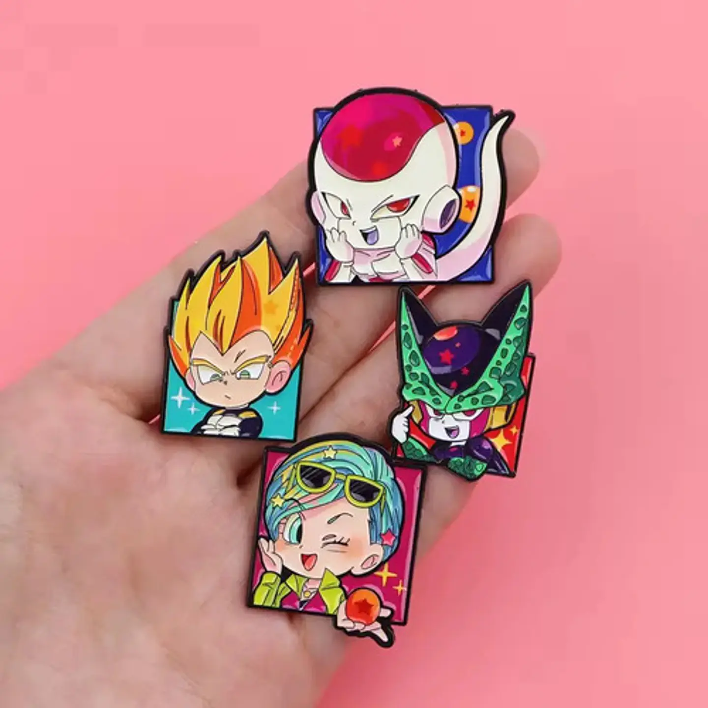 Pins De Cell / Dragon Ball Z / Broches Metálicos (pines) 2