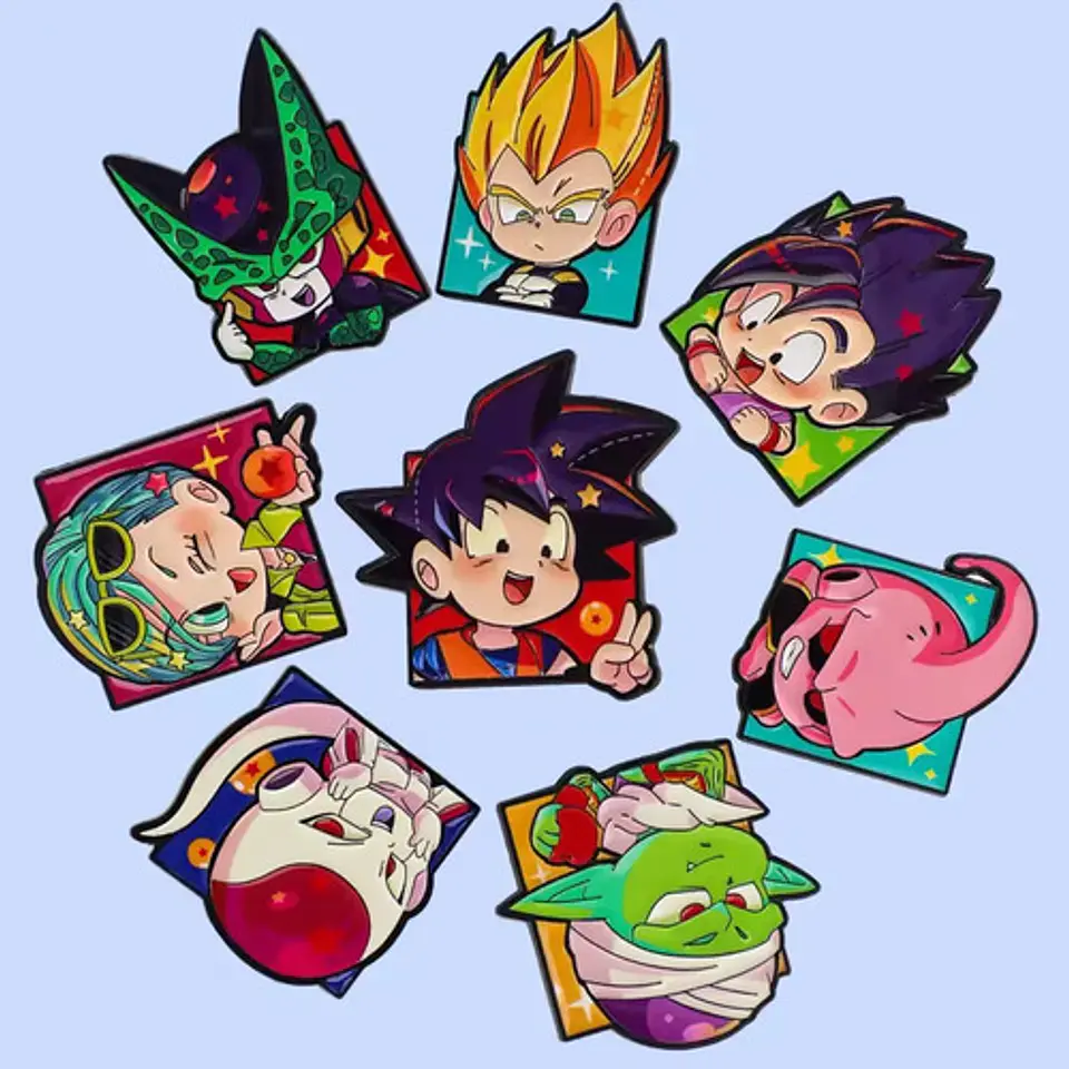 Pins De Cell / Dragon Ball Z / Broches Metálicos (pines) 3