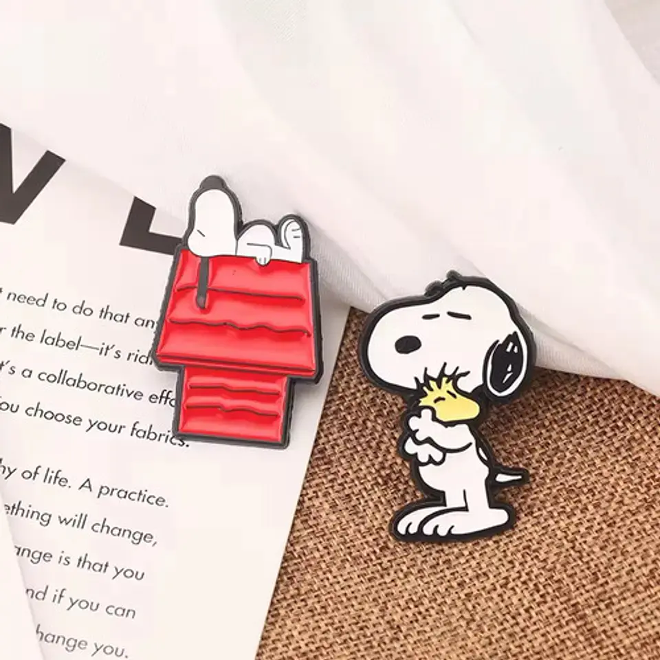 Pins De Snoopy / Peanuts / (pines) Broche Metálico 6